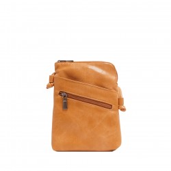 Hannah Crossbody - Saddle Tan  